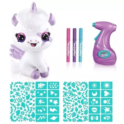 Personnalise ta propre Licorne en Peluche avec ce Kit Airbrush!