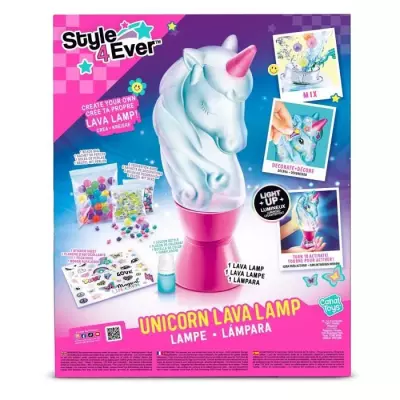 Canal Toys - Style For Ever - Lava Lampe Licorne - OFG 297 - Jeu de coloriage