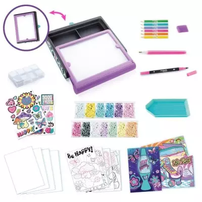 Canal Toys - Style For Ever - Diamant'Art Mallette Lumineuse - OFG 300 - Jeu de Mosaïque