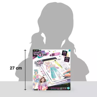 Tablette lumineuse pour fashion designer - OFG 320 - JEU DE COLORIAGE