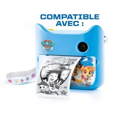 Canal Toys - Appareil Photo Instantané Pat'Patrouille pour Enfant - Capture photo, selfie et vidéo