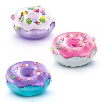 Canal Toys - So Slime DIY - Slime'Presso Donuts - SSC 257: Kit de fabrication de slime en forme de donuts