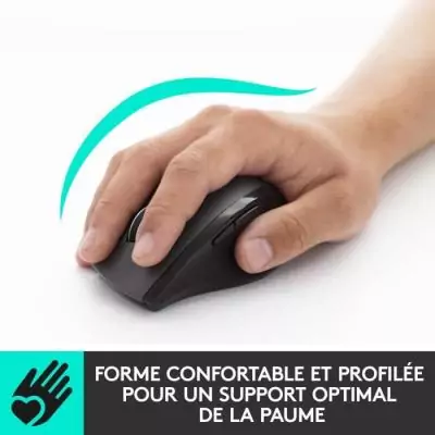 Souris - Sans fil - Logitech - M705 Marathon - Gris