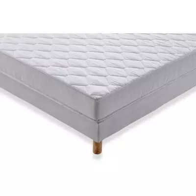 Ensemble Matelas 140x190 cm + Sommier - Confort Ferme - DEKO DREAM Airflex