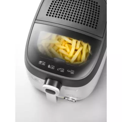 Friteuse Electrique Delonghi FS6025 - 2,4L - 1700W - Hublot de contrôle