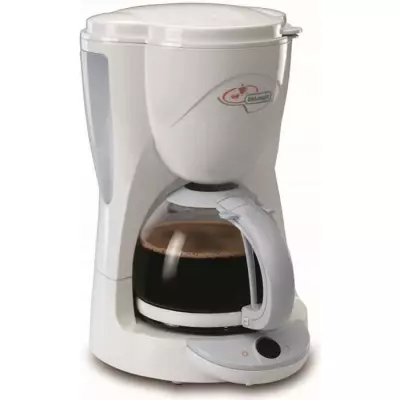 Cafetière filtre 1000W - 10 tasses - Blanc by DELONGHI