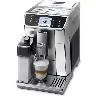 DELONGHI ECAM650.55.MS: Expresso broyeur connecté PrimaDonna Elite - Gris