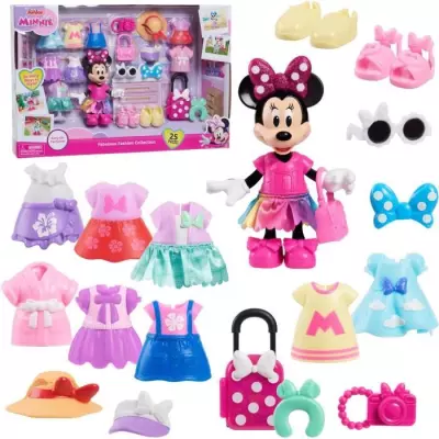 Coffret poupée Minnie Mouse Fashion 25 pièces - Jouet de mode 