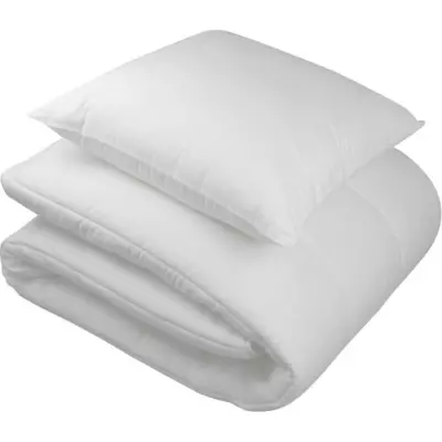 Pack Protection : Couette 140x200 cm + Taie d'oreiller + Protège oreiller
