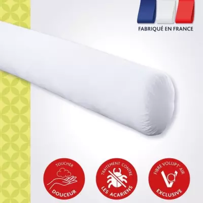 Traversin VANCOUVER 160 cm - Anti-acariens - Polyester - DODO