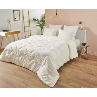 Couette 200x200 cm DODO CHAMPS DE LIN - Chaude et Douce