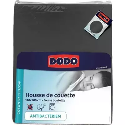 Housse de couette DODO 140x200 cm - Coton Antibactérien