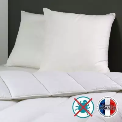 Oreillers Belle Nuit 60x60 - Confort français responsable
