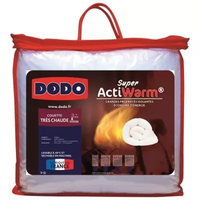 Couette très chaude 450g/m² Made in France - DODO super Actiwarm