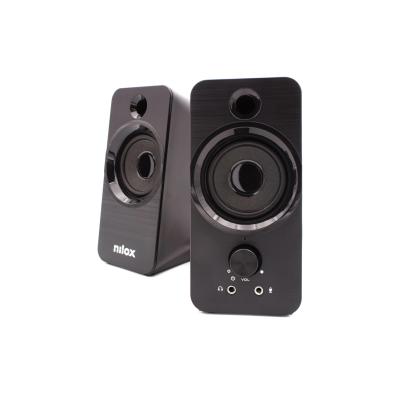 Nilox CASSE ACUSTICHE PC 6W 1-voie Noir Avec fil 3 W