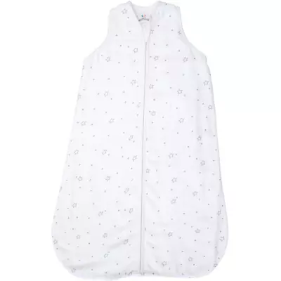 Gigoteuse d'été étoilée - Blanc/Gris - 0-6 mois 70 cm