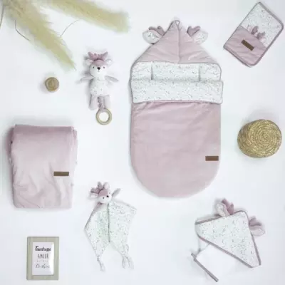 Matelas à langer + housse imperméable DOMIVA LILAS