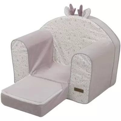 Fauteuil club Lilas DOMIVA pour bébé fille - 43x55.5cm