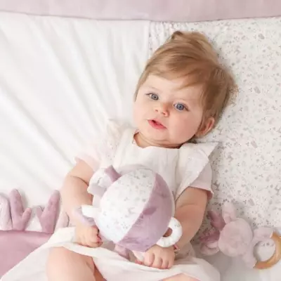 Fauteuil club Lilas DOMIVA pour bébé fille - 43x55.5cm