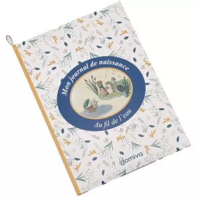 Coffret DOMIVA AU FIL DE L'EAU - Trésors + Journal de naissance