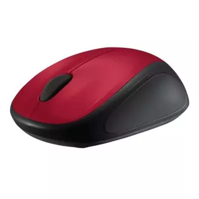 Souris - Sans fil - Logitech - M235 - Rouge