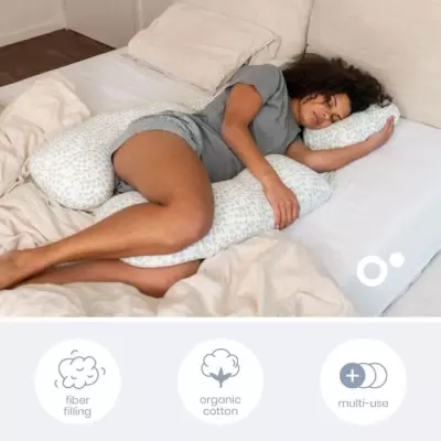 Coussin de Grossesse et d'Allaitement Maxxy XXL - Confort Vert