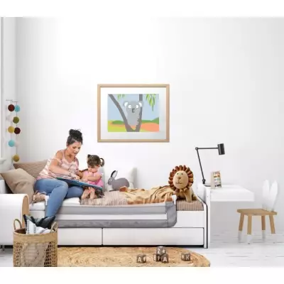 Barrière de lit Dreambaby Nicole - Gris - 150x50 cm