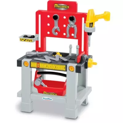 Établi de bricolage Ecoiffier - Outil pratique pour enfants
