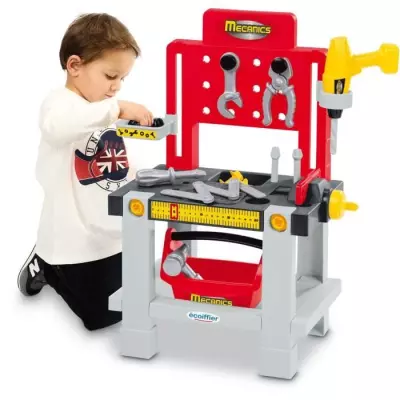 Établi de bricolage Ecoiffier - Outil pratique pour enfants