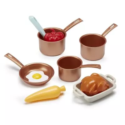 Ensemble de casseroles - Vert Azur ECOIFFIER - Cuisine Fun