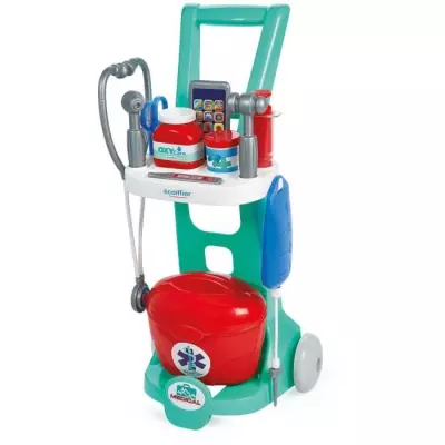 Chariot médical Ecoiffier - Un jeu pour soigner les malades
