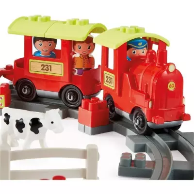 Jeu de construction ECOIFFIER 2982 Abrick - Train de campagne
