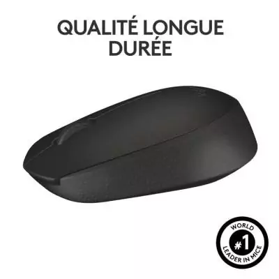 Souris - Sans Fil - Logitech - M171 - Noir - Ambidextre