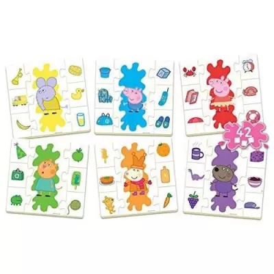 Jeu éducatif PEPPA PIG Les Couleurs - EDUCA - Pour Garçon et Fille - À partir de 3 ans