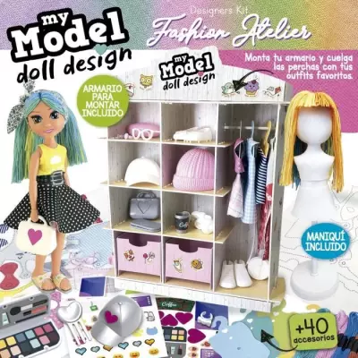 Concevez votre propre poupée avec le Jeu de Mode EDUCA - Fashion Atelier