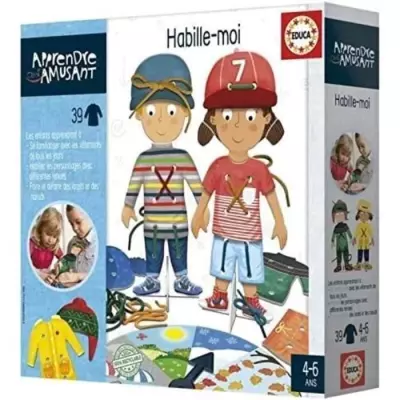 Jeu d'apprentissage - EDUCA - Habille-Moi: Apprendre en s'amusant