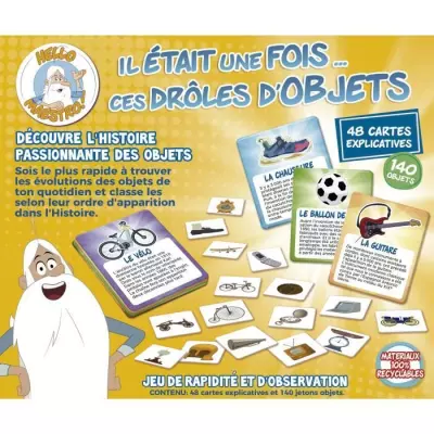 Jeux de rapidité - EDUCA - Il Était Une Fois... Ces Drôles d'Objets - Découverte historique