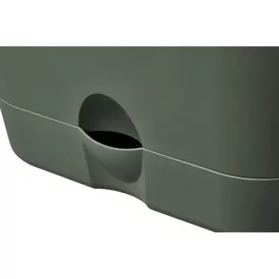 Pot De Fleurs Carré GREEN BASICS - Ø20 - Vert Feuille