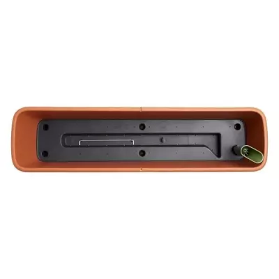 Pot de fleur Elho Noa Balconniere XL - Marron - 100% recyclé