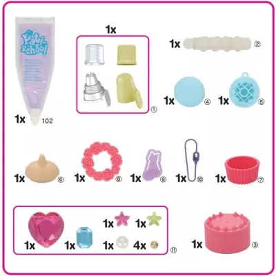 Kit de décoration violet EPOCH 32332 - Jeu culinaire FUN