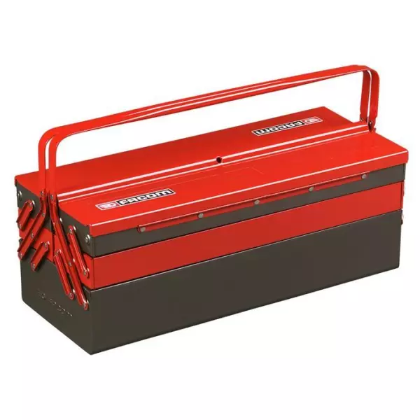 Boite a outils métallique - FACOM - BT.13GPB - 5 compartiments - Grand volume