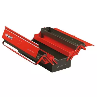 Boîte à outils métallique FACOM - BT.13GPB - 5 compartiments - Made in France