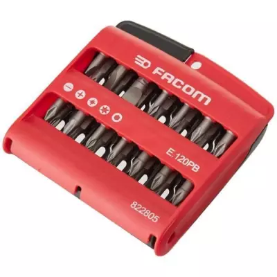 Boîte 28 embouts série 1 High Perf' - FACOM - E.120PB