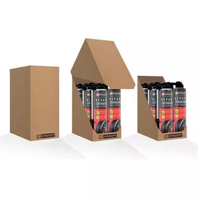 Répare crevaison FACOM - Sans chambre à air - 400 ml