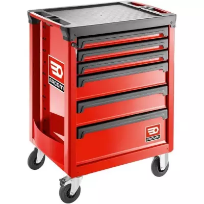 Servante FACOM ROLL.6M3APB - Rouge et 6 tiroirs