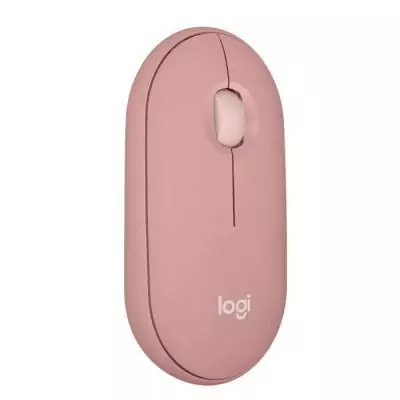 Souris Logitech Pebble Mouse 2 M350s Rose - Design sans fil