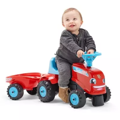 Porteur avec remorque Falk Tractor Go! - 100% Made in France
