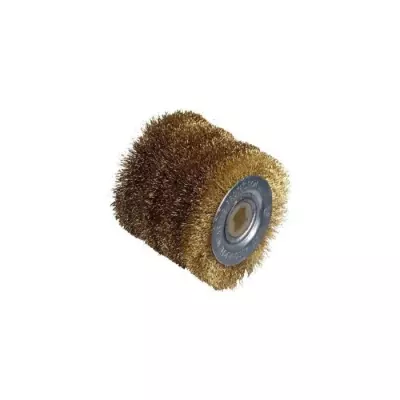 Brosse métallique large pour machine outil - Ø60mm