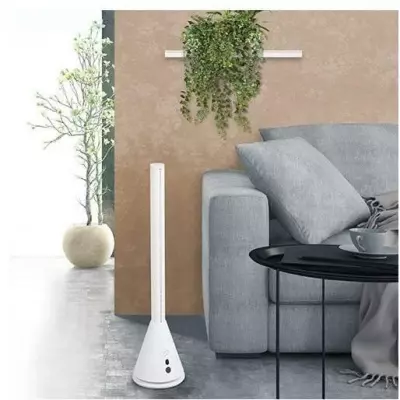 Ventilateur colonne sans pale 26W ultra silencieux blanc