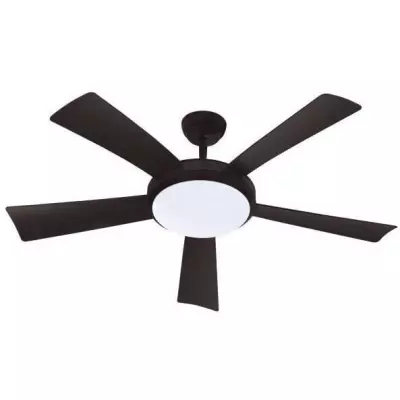 Ventilateur plafond WALLIS Noir Ø132cm - Éclairage LED